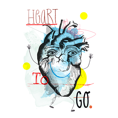Illustration Heart to go ENS