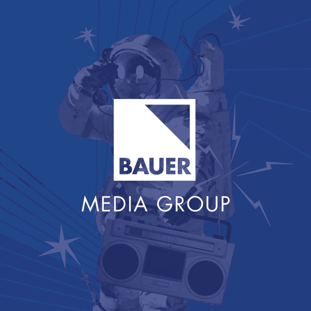 Bauer Media Group Logo mit Key Visual Thumbnail